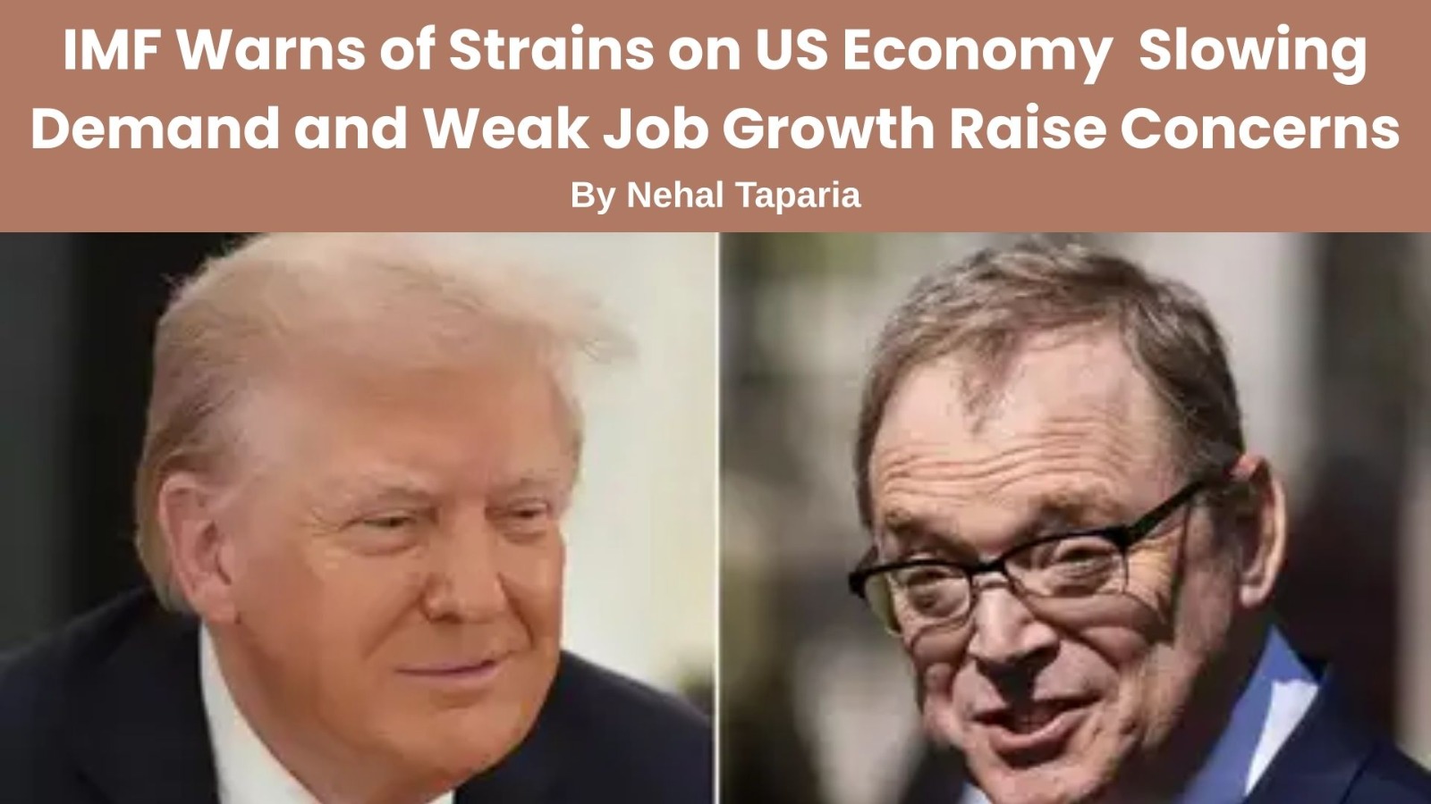 IMF Warns of Strains on US Economy – Slowing Demand and Weak Job Growth Raise Concerns